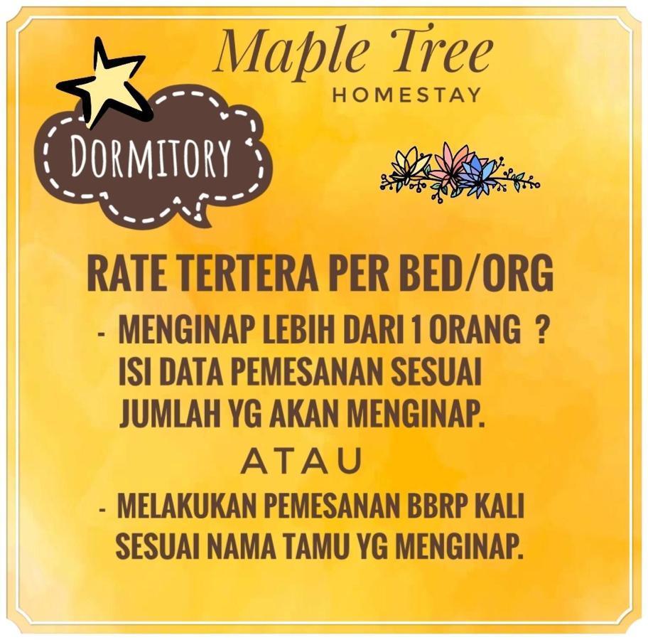Maple Tree Homestay Maguwo Zewnętrze zdjęcie
